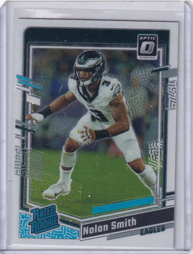 2023 Panini Donruss Optic #283 Nolan Smith - Philadelphia Eagles - Football Card Single