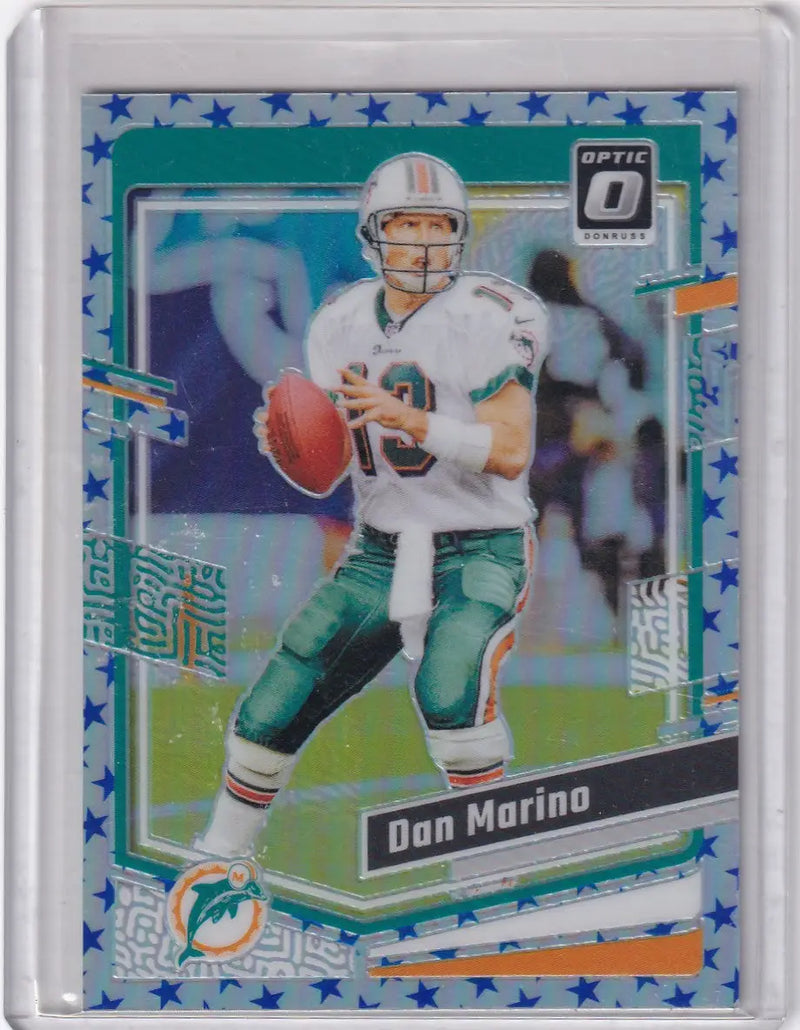 2023 Panini Donruss Optic Blue Stars #114 Dan Marino - Miami Dolphins