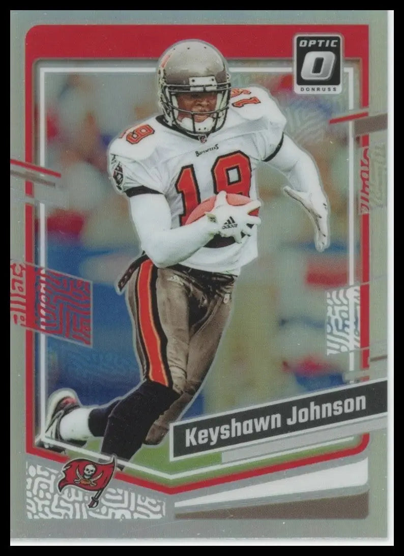 2023 Panini Donruss Optic Holo Keyshawn Johnson #184 Tampa Bay Buccaneers Card - Football Card Single