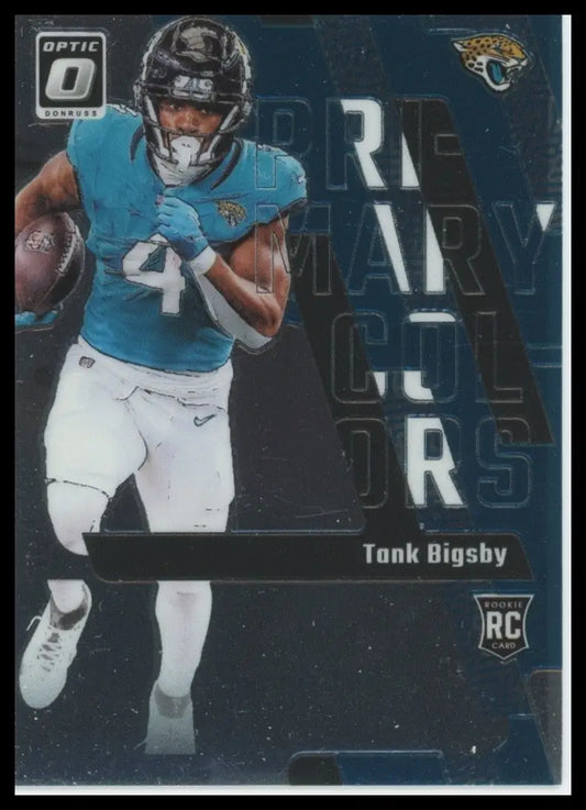 2023 Panini Donruss Optic Primary Colors Tank Bigsby #17 Rookie Jaguars Football