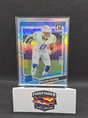 2023 Panini Donruss Optic - Rated Rookie Daiyan Henley #263 Holo Prizm (RC) - Football Card Single