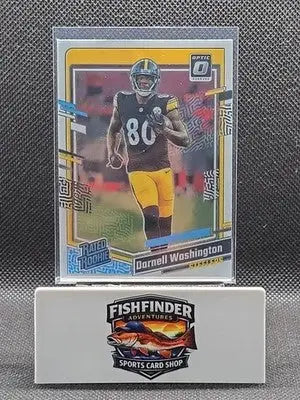 2023 Panini Donruss Optic - Rated Rookie Darnell Washington #286 Holo Prizm (RC) - Football Card Single
