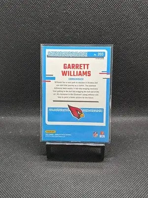 2023 Panini Donruss Optic - Rated Rookie Garrett Williams #203 Holo Prizm (RC) - Football Card Single