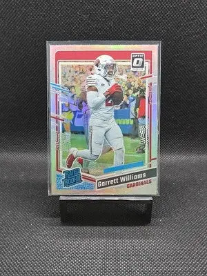 2023 Panini Donruss Optic - Rated Rookie Garrett Williams #203 Holo Prizm (RC) - Football Card Single