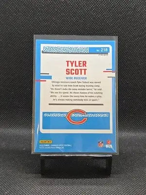2023 Panini Donruss Optic - Rated Rookie Tyler Scott #218 Purple Shock Prizm...