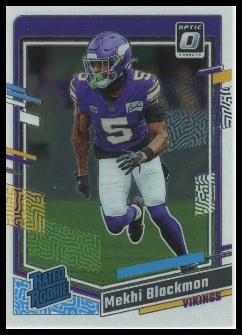 2023 Panini Donruss Optic Rookie Mekhi Blackmon #272 Minnesota Vikings Football - Football Card Single