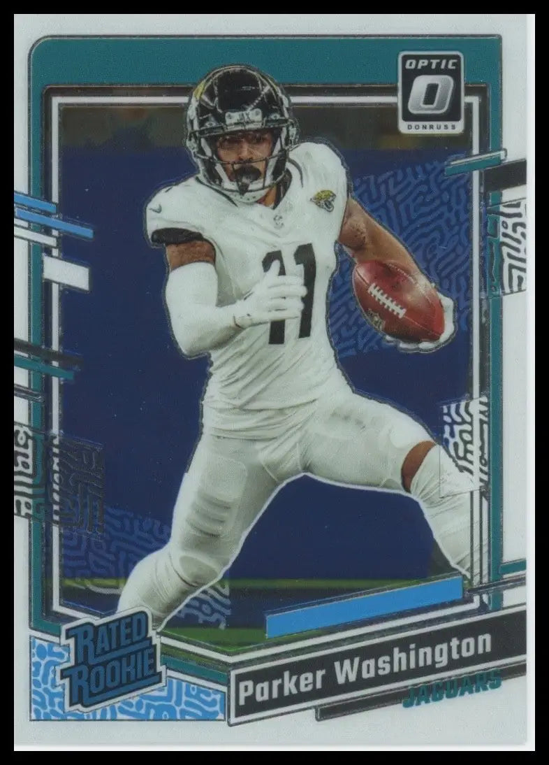 2023 Panini Donruss Optic Rookie Parker Washington #254 Jacksonville Jaguars NFL - Football Card Single