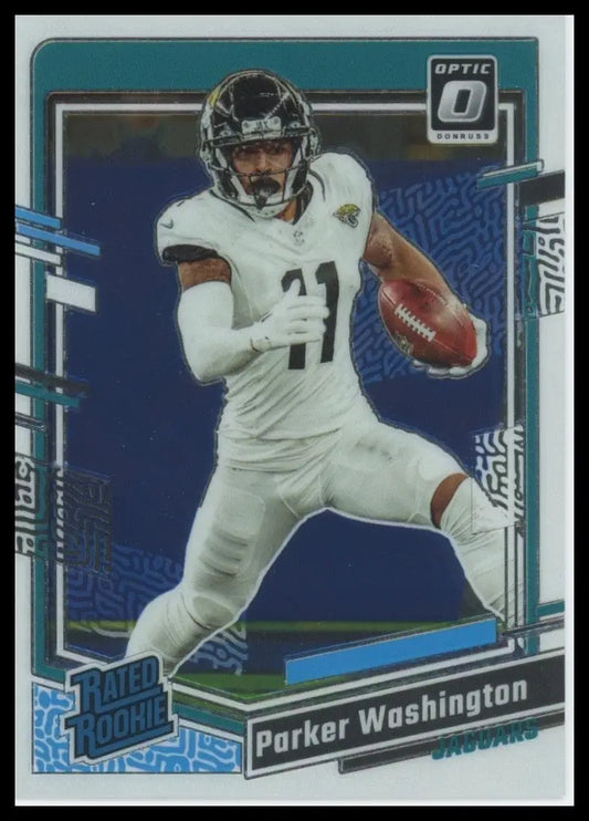 2023 Panini Donruss Optic Rookie Parker Washington #254 Jacksonville Jaguars NFL
