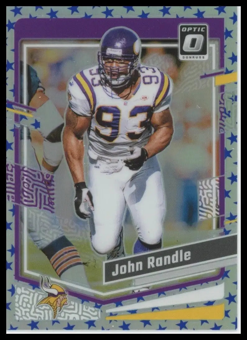 2023 Panini Donruss Optic Stars John Randle #124 Minnesota Vikings Football Card - Football Card Single