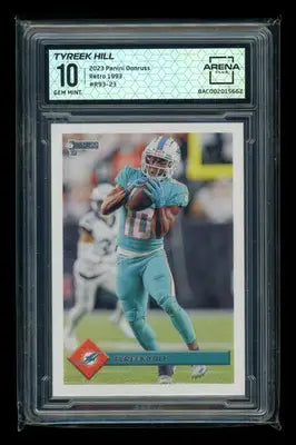 2023 Panini Donruss Retro 1993 Tyreek Hill #R93-23 Football Arena Club 10 - Football Card Single