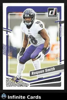 2023 Panini Donruss ROQUAN SMITH #21 [Base] Baltimore Ravens
