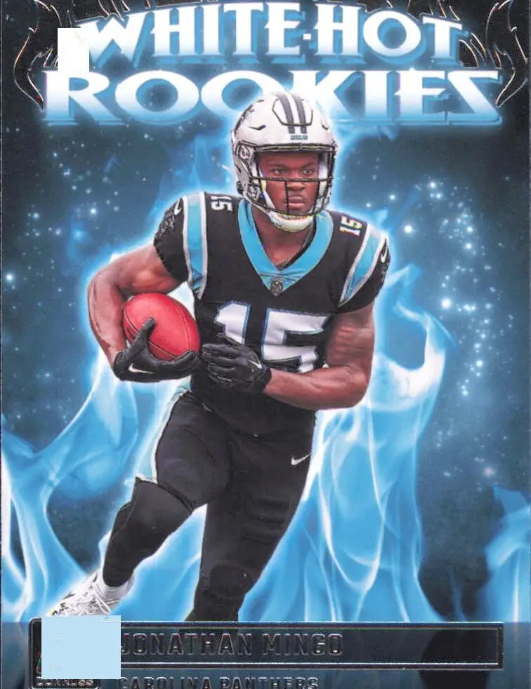 2023 Panini Donruss White Hot Rookies #WHR-7 Jonathan Mingo Carolina Panthers - Football Card Single
