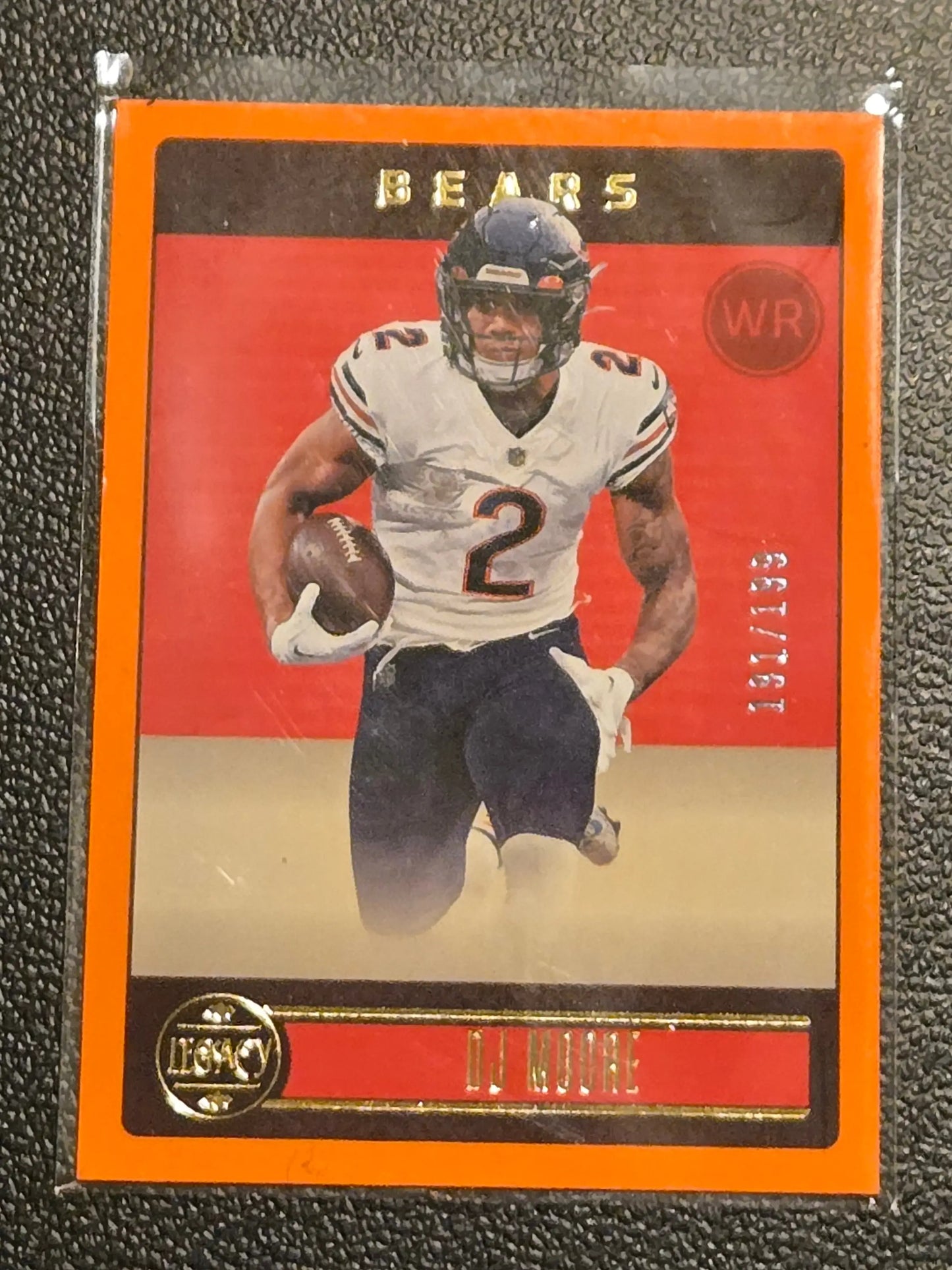 2023 Panini Legacy #17 DJ Moore Orange #/199 - Football Card Single