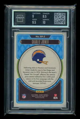 2023 Panini Legacy Blast from the Past Green Charlie Joiner #BP-3 009/100 AC 9 - Football Card Single