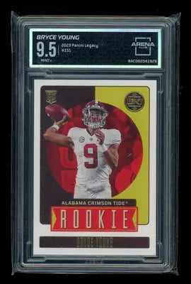 2023 Panini Legacy Bryce Young #151 Football Arena Club 9.5 - Football Card Single