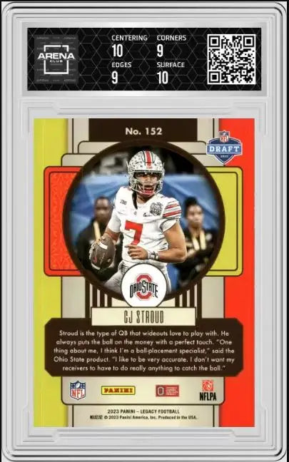 2023 Panini Legacy CJ Stroud #152 AC 9.5 - Football Card Single