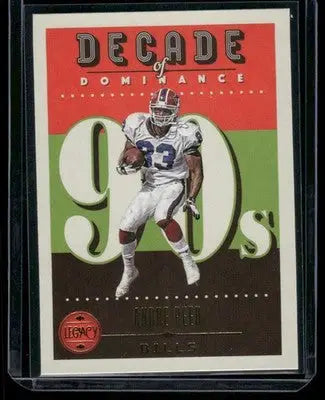 2023 Panini Legacy Decade of Dominance Andre Reed #DOD-1 Football - Football Card Single