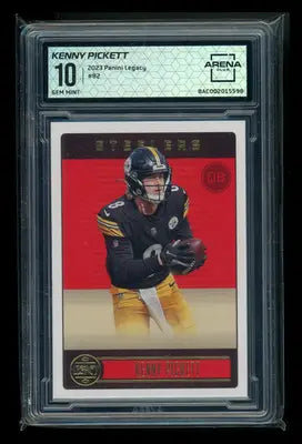 2023 Panini Legacy Kenny Pickett #82 Football Arena Club 10 - Football Card Single