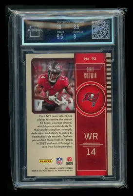 2023 Panini Legacy Red Chris Godwin #93 199/299 Football Arena Club 9 - Football Card Single