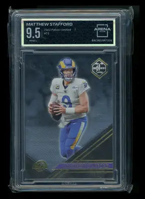 2023 Panini Limited Matthew Stafford #51 Football Arena Club 9.5 - Football Card Single