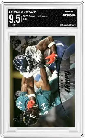 2023 Panini Luminance Derrick Henry #84 Football Arena Club 9.5 - Football Card Single