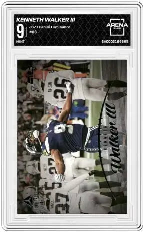 2023 Panini Luminance Kenneth Walker III #88 Football Arena Club 9 - Football Card Single