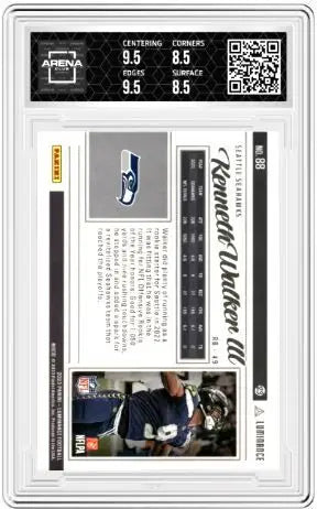 2023 Panini Luminance Kenneth Walker III #88 Football Arena Club 9 - Football Card Single