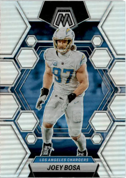 2023 Panini Mosaic #131 Joey Bosa Silver - Football Card Single