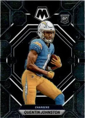 2023 Panini Mosaic #356 Quentin Johnston - Football Card Single