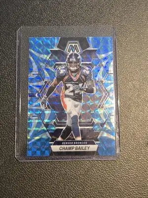 2023 Panini Mosaic #70 Champ Bailey Reactive Blue Mosaic - Football Card Single