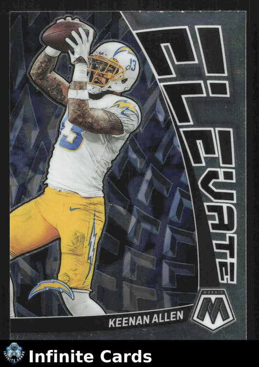 2023 Panini Mosaic KEENAN ALLEN #E-KA Elevate Los Angeles Chargers - Football Card Single