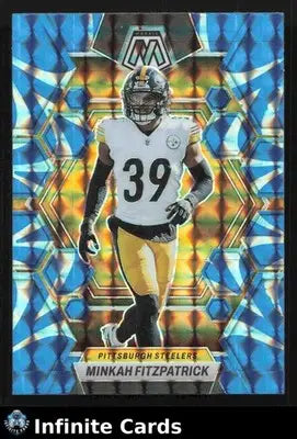 2023 Panini Mosaic MINKAH FITZPATRICK #206 Reactive Blue Pittsburgh Steelers