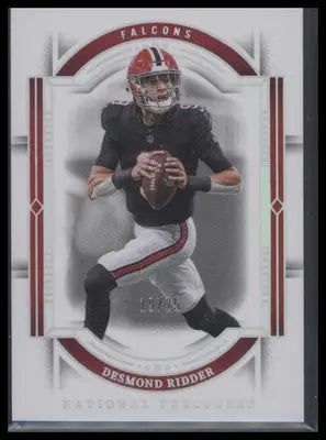 2023 Panini National Treasures #3 Desmond Ridder Holo Silver #/25 - Football Card Single