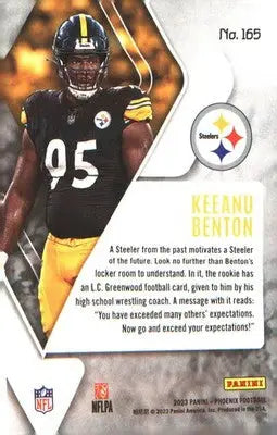 2023 Panini Phoenix #165 Keeanu Benton Rookie RC - Football Card Single