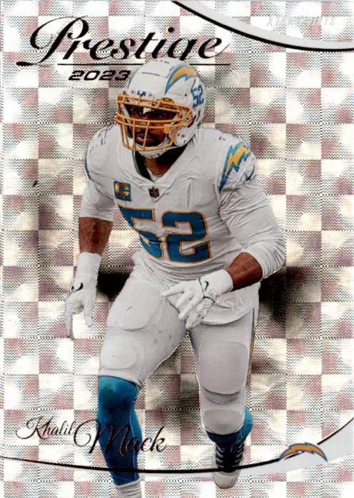 2023 Panini Prestige #165 Khalil Mack Xtra Points Hyper - Football Card Single
