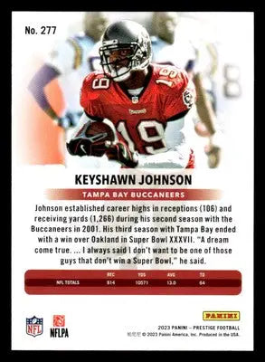 2023 Panini Prestige #277 Keyshawn Johnson - Football Card Single