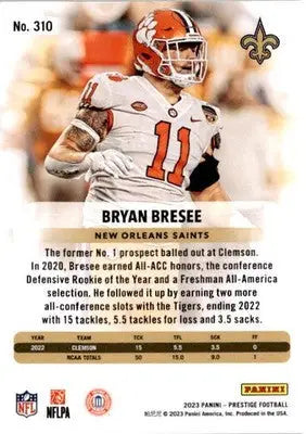 2023 Panini Prestige #310 Bryan Bresee - Football Card Single