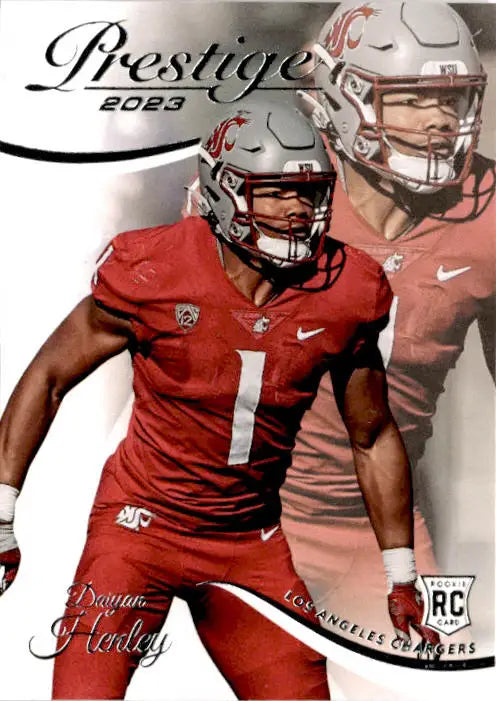 2023 Panini Prestige #321 Daiyan Henley - Football Card Single
