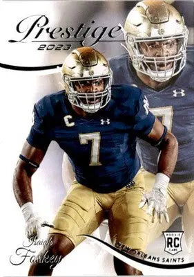 2023 Panini Prestige #340 Isaiah Foskey - Football Card Single