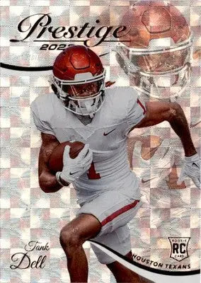 2023 Panini Prestige #399 Tank Dell Xtra Points Hyper - Football Card Single