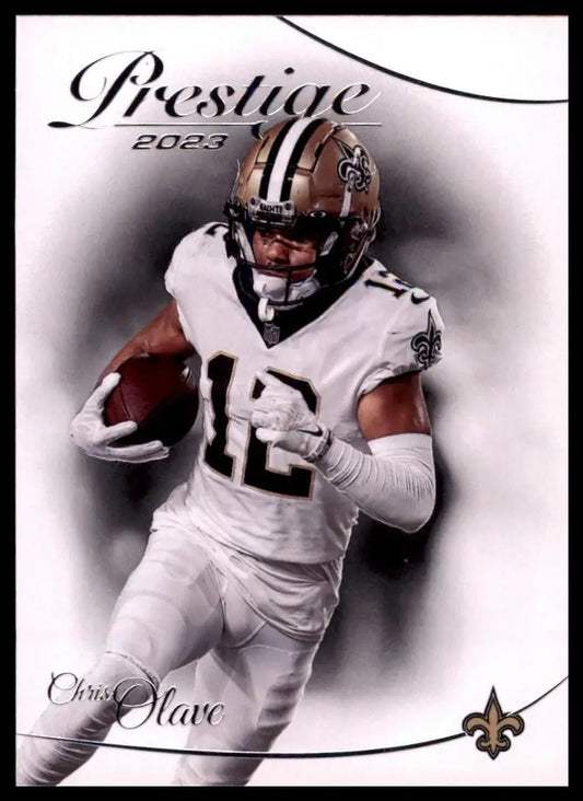 2023 Panini Prestige Chris Olave #208 New Orleans Saints Football Card NFL Sport - Football Card Single