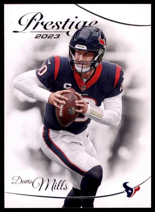2023 Panini Prestige Davis Mills #118 Houston Texans Football Card NFL Sports - Football Card Single