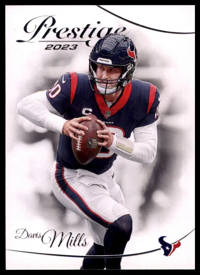 2023 Panini Prestige Davis Mills #118 Houston Texans Football Card NFL Sports