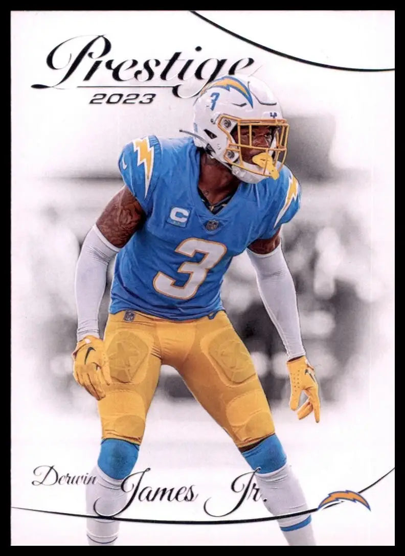 2023 Panini Prestige Derwin James #162 Los Angeles Chargers Football Card NFL - Football Card Single