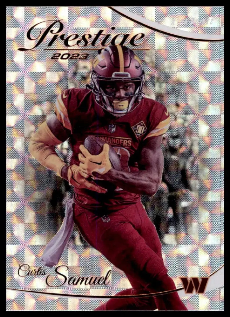 2023 Panini Prestige Hyper Curtis Samuel #293 Washington Commanders Football NFL - Football Card Single