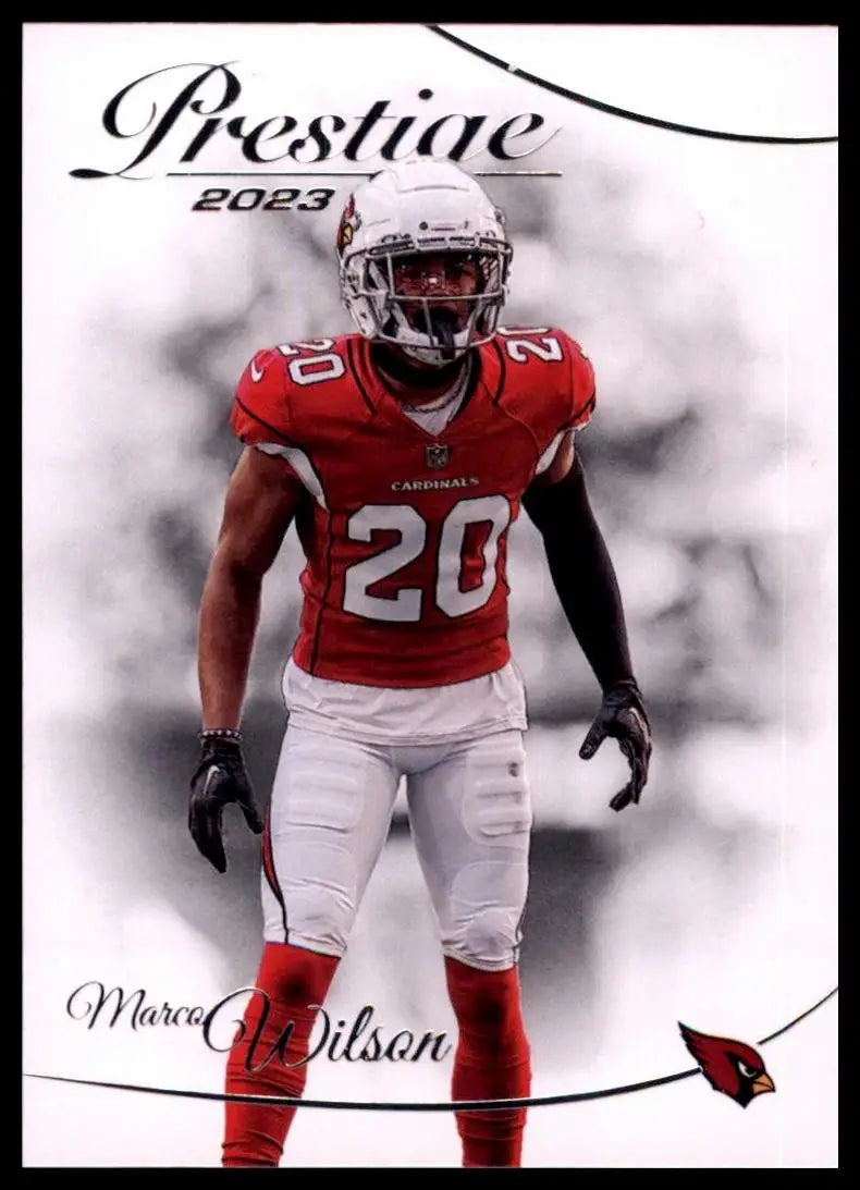 2023 Panini Prestige Marco Wilson #8 Arizona Cardinals Football Card NFL Sports - Football Card Single