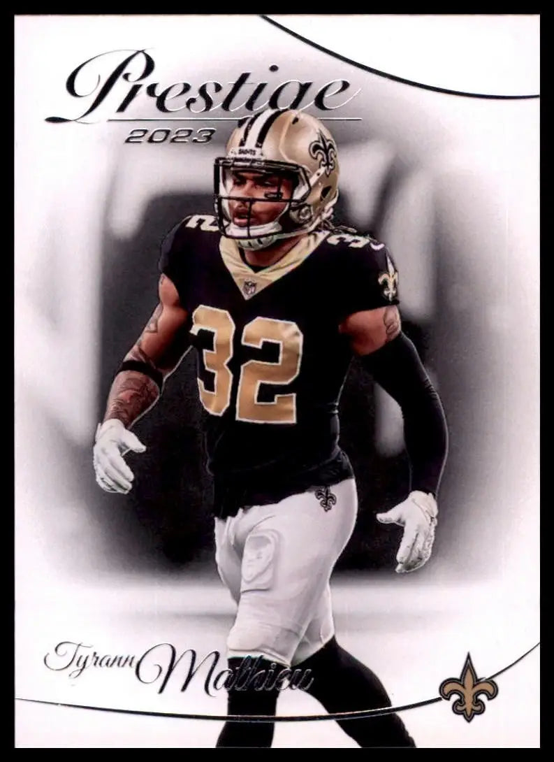 2023 Panini Prestige Tyrann Mathieu #213 New Orleans Saints Football Card NFL - Football Card Single