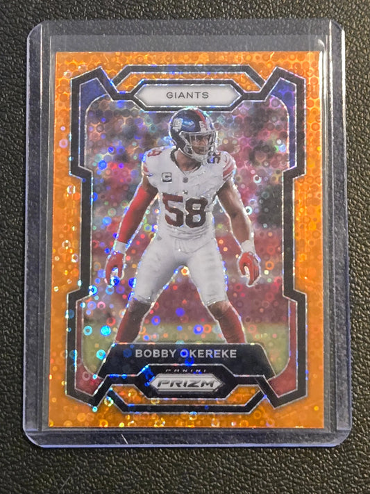 2023 Panini Prizm #124 Bobby Okereke Disco - Football Card Single