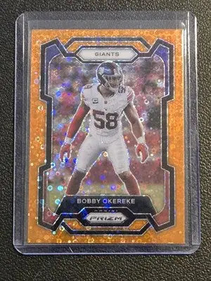 2023 Panini Prizm #124 Bobby Okereke Disco - Football Card Single