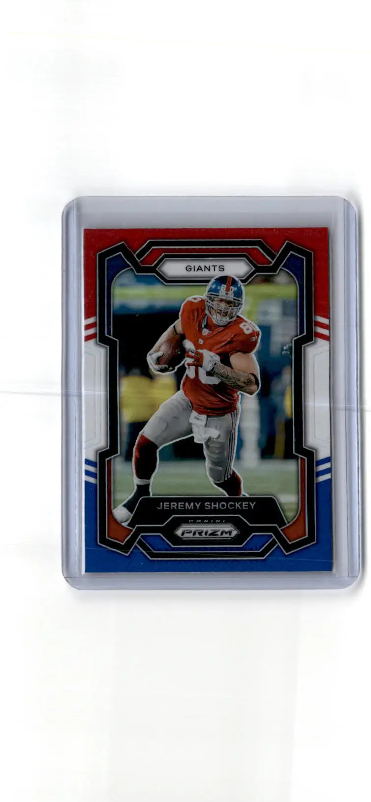 2023 Panini Prizm #222 Jeremy Shockey Red White and Blue - Football Card Single